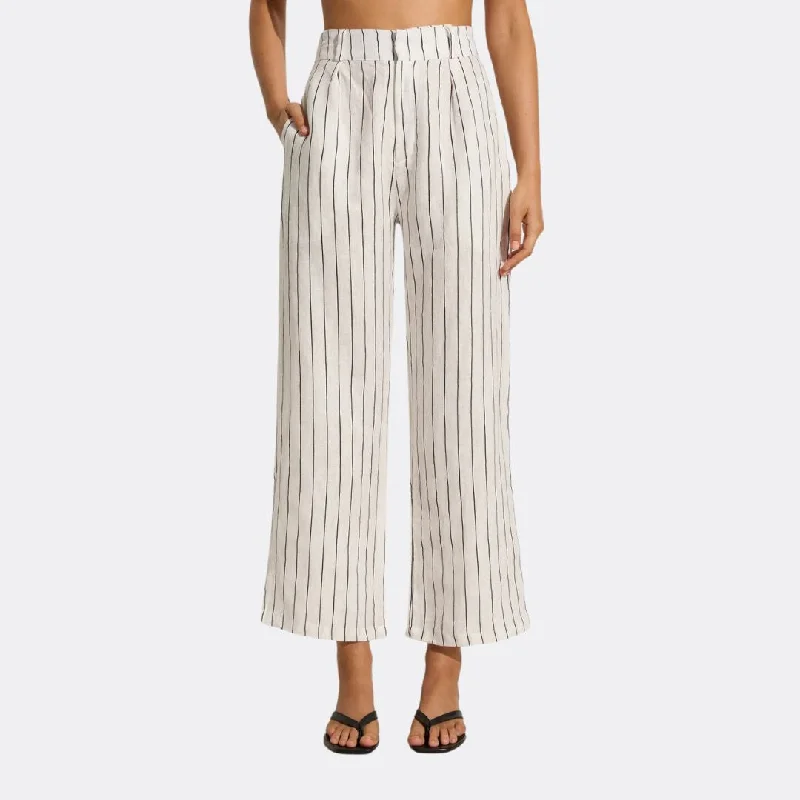 Ida Pants (Trani Stripe) Casual Plaid Pants