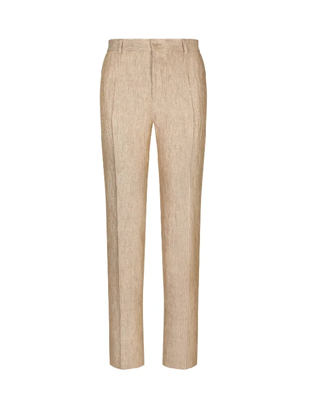 Dolce & Gabbana classic linen pants Classic Pleated Pants