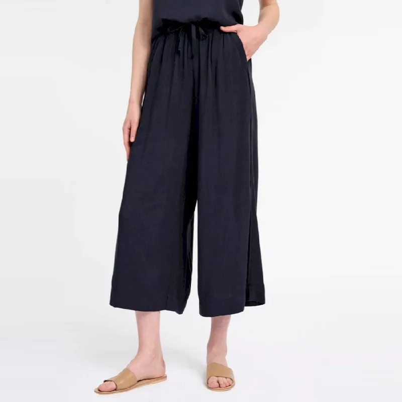 Thira Pant (Navy) Chic Checkered Pants