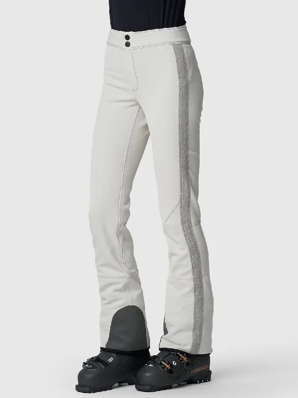 Issy Loden Stripe Ski Pant Modern Bootcut Pants