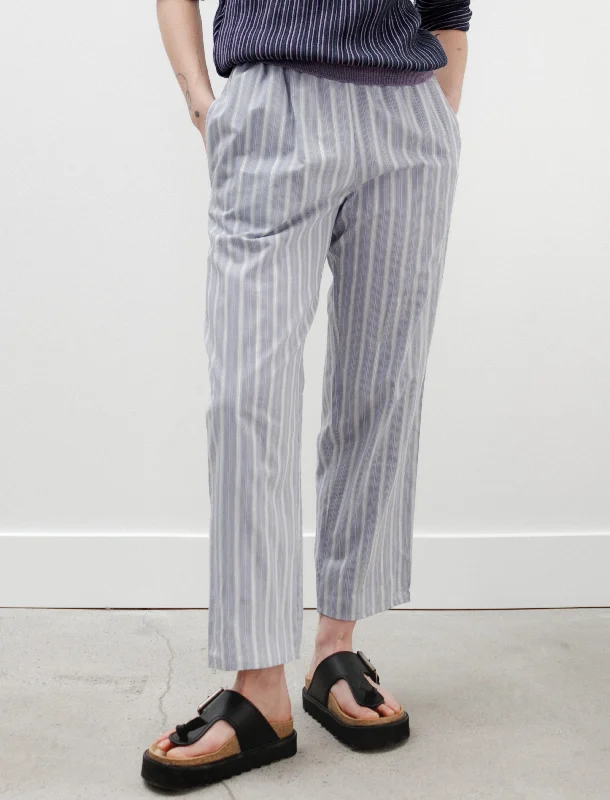 Walk Pants Stripe Chic Checkered Pants