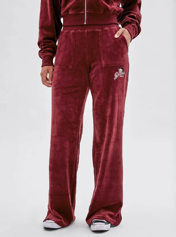 Guess Originals x Betty Boop Vino Velour Pants Trendy Work Pants