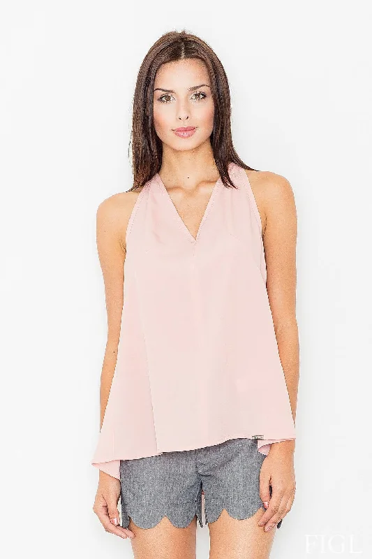 Blouse Figl Embellished Collar Blouse