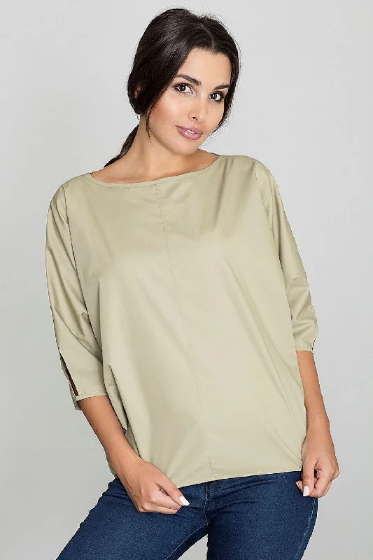 Blouse Figl Soft Satin Blouse