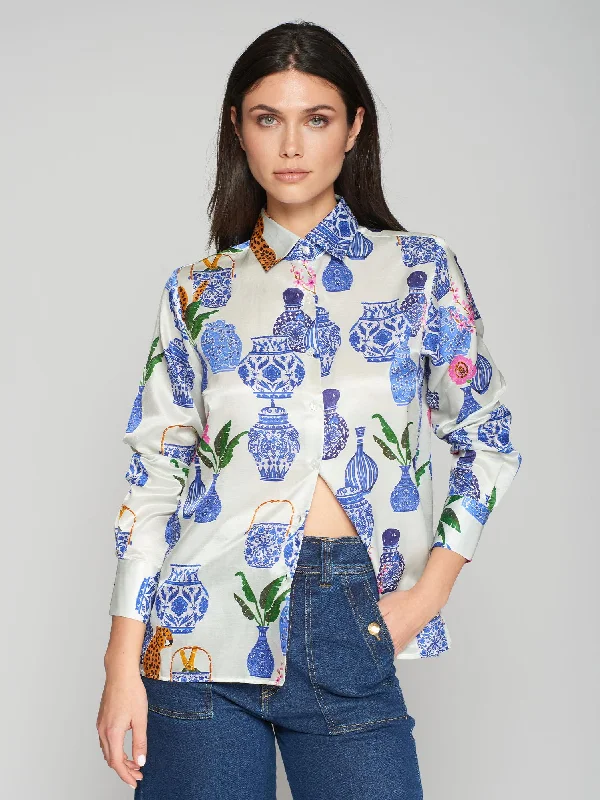 Vilagallo - Blouse - Mariela Flowy Bohemian Blouse