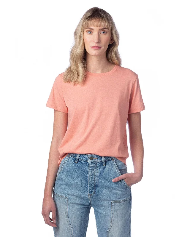 Alternative Ladies Her Go-To T-Shirt | Hth Sunset Coral Denim Fabric Leather Fabric Suede Fabric Alternative Ladies Her Go-To T-Shirt | Hth Sunset Coral Denim Fabric Leather Fabric Suede Fabric
