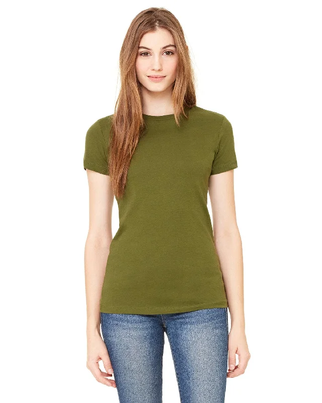 Bella+Canvas Ladies Favorite T-Shirt | Olive Front Pockets Side Pockets Patch Pockets Bella+Canvas Ladies Favorite T-Shirt | Olive Front Pockets Side Pockets Patch Pockets