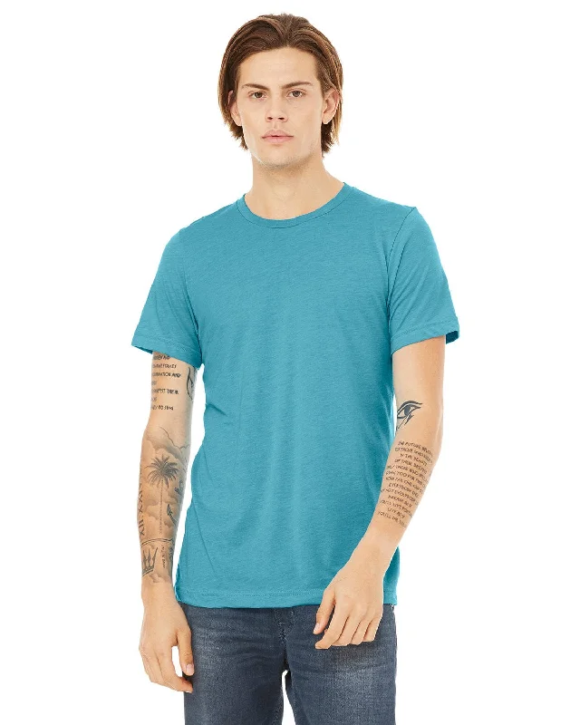 Bella+Canvas Triblend T-Shirt | Aqua Triblend Knit Fabric Woven Fabric Fleece Fabric Bella+Canvas Triblend T-Shirt | Aqua Triblend Knit Fabric Woven Fabric Fleece Fabric