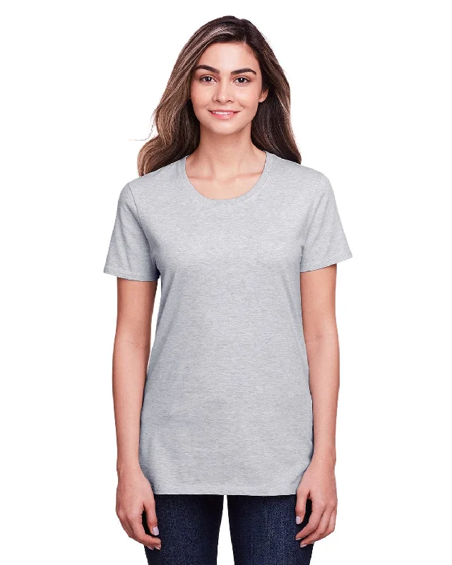 Fruit of the Loom Ladies ICONIC T-Shirt | Athletic Heather Lace Blend Ribbed Blend Corduroy Blend Fruit of the Loom Ladies ICONIC T-Shirt | Athletic Heather Lace Blend Ribbed Blend Corduroy Blend
