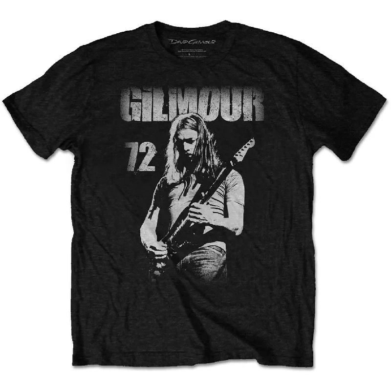 David Gilmour | Official Band T-Shirt | 72 Wool Fabric Cashmere Fabric Tweed Fabric