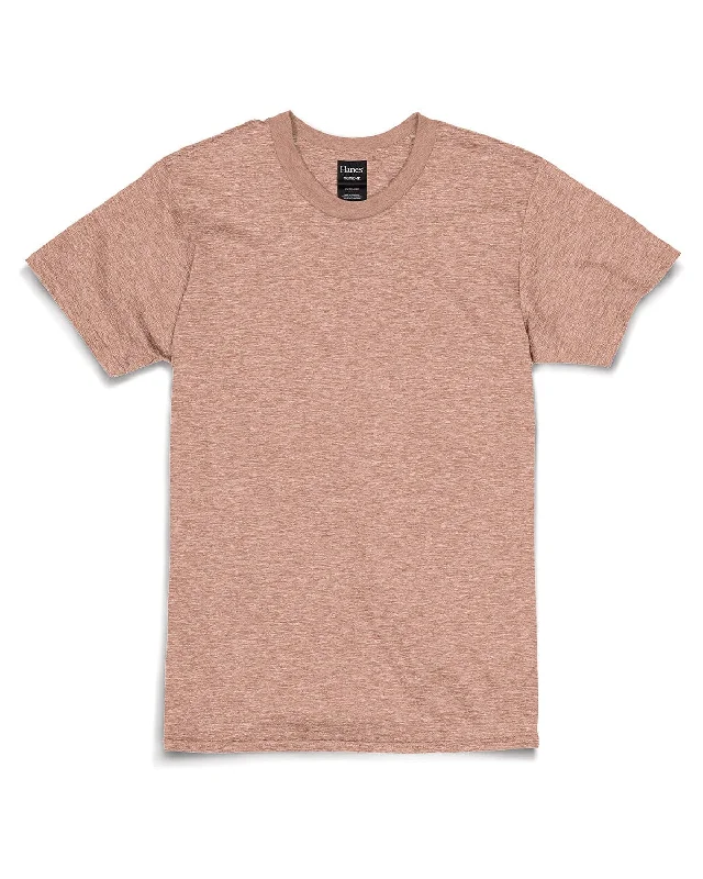 Hanes Combed Cotton T-Shirt | Mrbld Cantaloupe Fleece Nylon Spandex