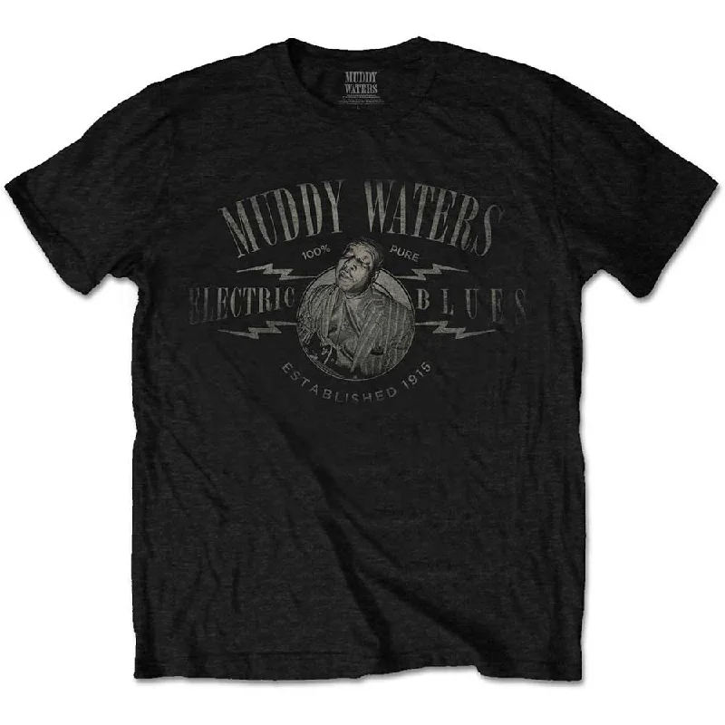 Muddy Waters | Official Band T-Shirt | Electric Blues Vintage Chenille Blend Fleece Blend Nylon Blend Muddy Waters | Official Band T-Shirt | Electric Blues Vintage Chenille Blend Fleece Blend Nylon Blend