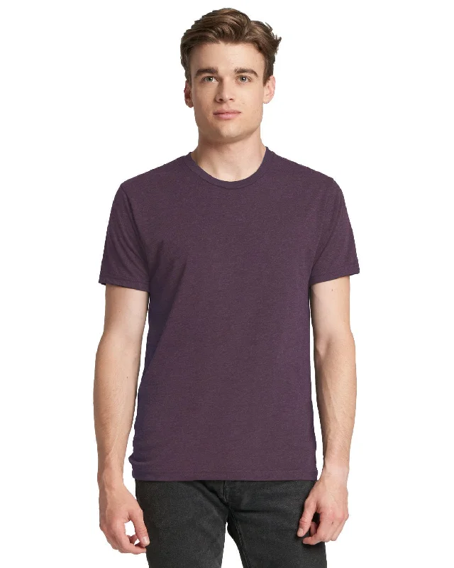 Next Level Mens Triblend Crew Tee | Vintage Purple Basic T-Shirt Crew Neck Short Sleeve Next Level Mens Triblend Crew Tee | Vintage Purple Basic T-Shirt Crew Neck Short Sleeve