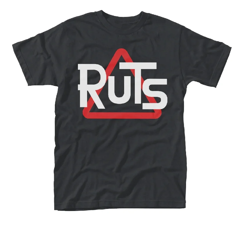 The Ruts Unisex T-shirt: Logo Asymmetrical Pockets Print