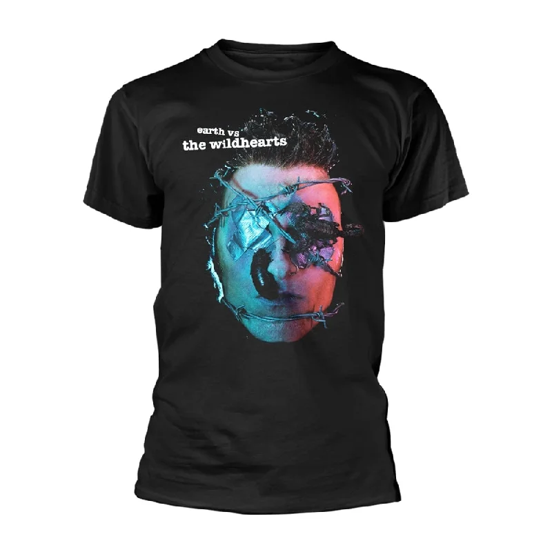 The Wildhearts Unisex T-shirt: Earth Vs The Wildhearts (back print) Layered Multi-layer Single Layer The Wildhearts Unisex T-shirt: Earth Vs The Wildhearts (back print) Layered Multi-layer Single Layer