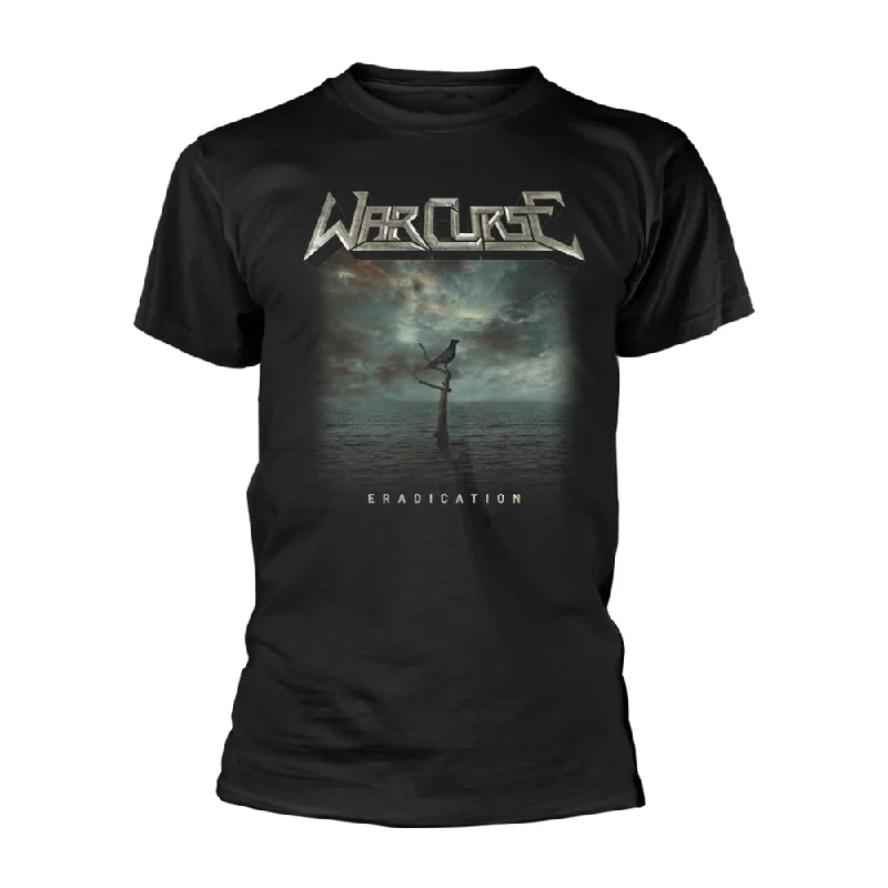 War Curse Unisex T-shirt: Eradication Print Jacquard Patchwork