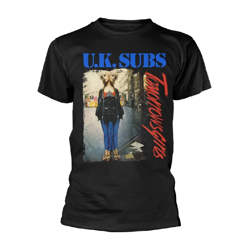 UK Subs Unisex T-shirt: Tomorrows Girls Iron Safe Non-Iron Wrinkle Free