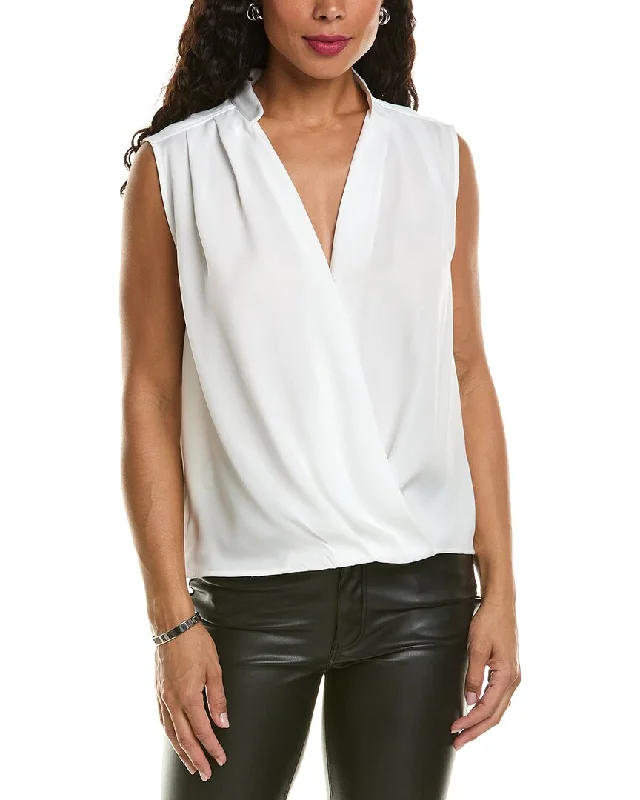 rag & bone Maisie Blouse Ruched Sleeve Blouse