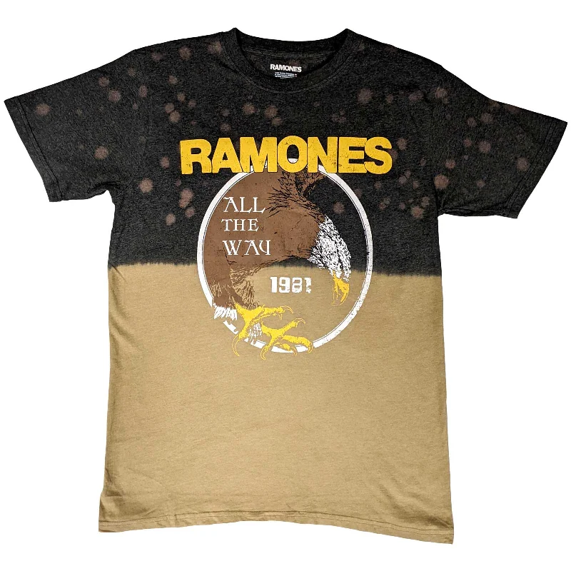 Ramones | Official Band T-Shirt | All The Way (Wash Collection) Chenille Fabric Brocade Fabric Lace Fabric Ramones | Official Band T-Shirt | All The Way (Wash Collection) Chenille Fabric Brocade Fabric Lace Fabric