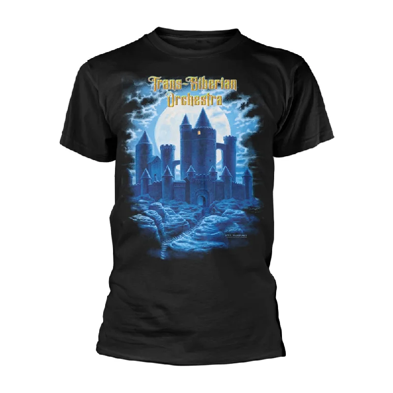 Trans-Siberian Orchestra Unisex T-shirt: Night Castle Seamless Knitted Crochet