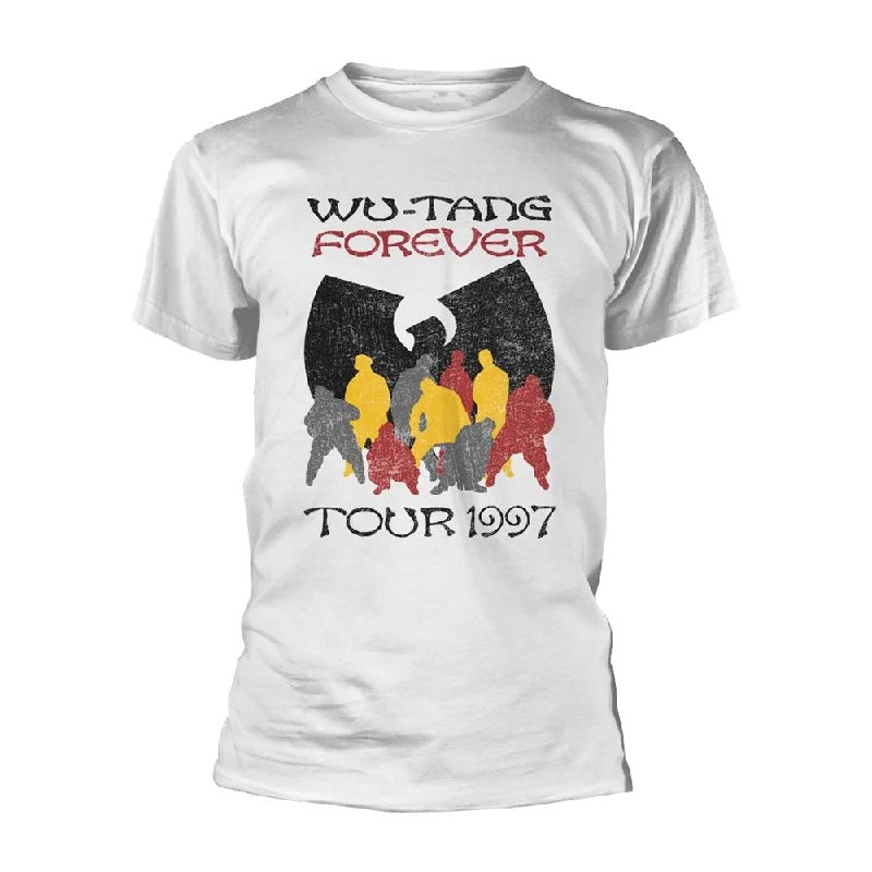 Wu-Tang Clan Unisex T-shirt: Forever '97 Tour Terry Blend Velvet Blend Canvas Blend