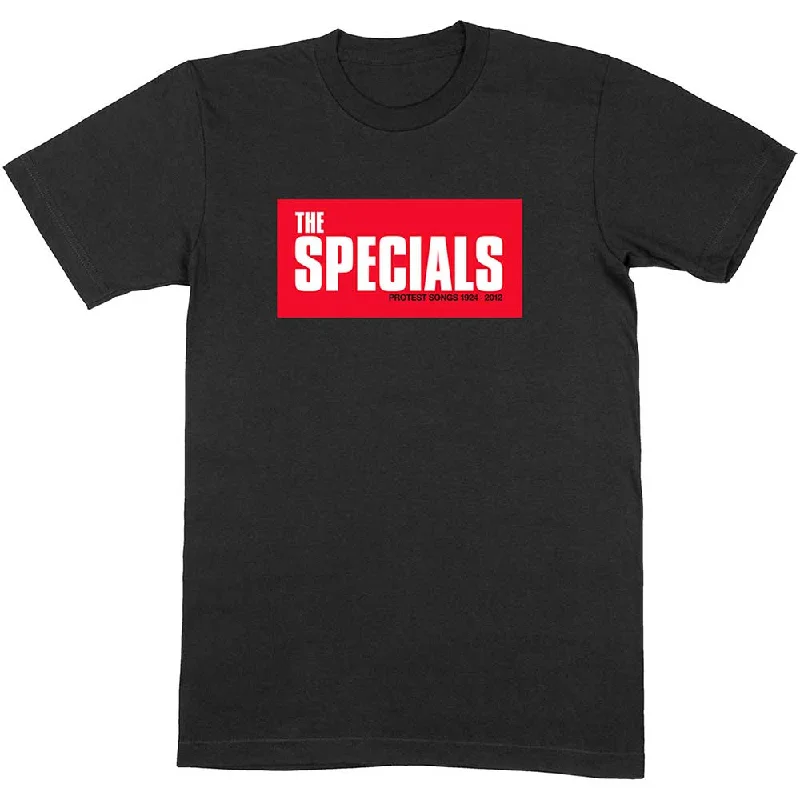 The Specials | Official Band T-Shirt | Protect Songs Zippered Buttoned Snapped