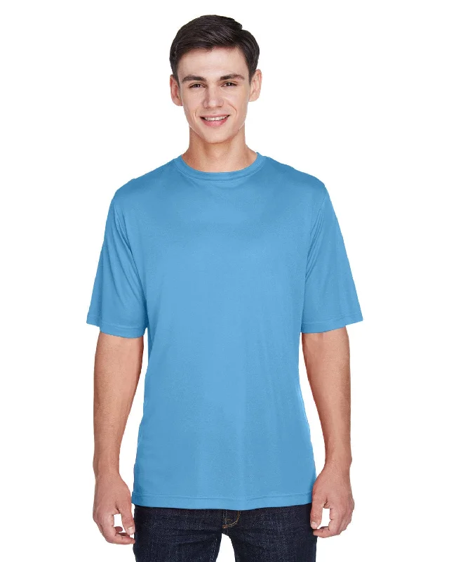 Team 365 Mens Zone Performance T-Shirt | Sport Light Blue Casual Formal Business