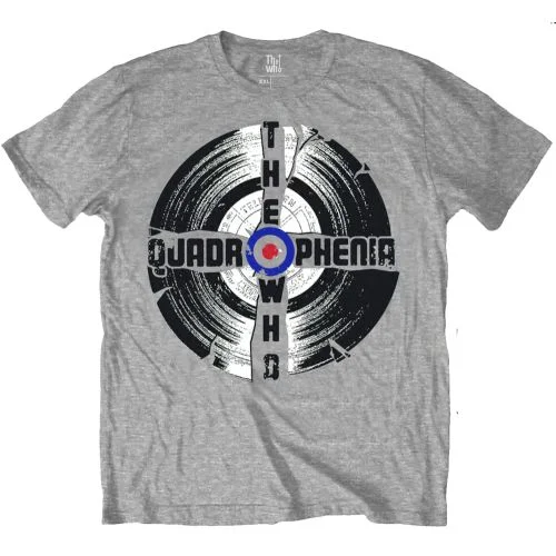 The Who | Official Band T-Shirt | Quadrophenia Real Fur Shearling Chenille