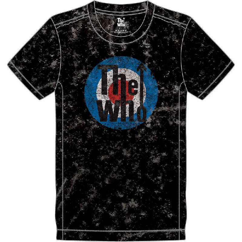 The Who Unisex T-Shirt (Snow Wash): Target Logo Chenille Fabric Brocade Fabric Lace Fabric The Who Unisex T-Shirt (Snow Wash): Target Logo Chenille Fabric Brocade Fabric Lace Fabric