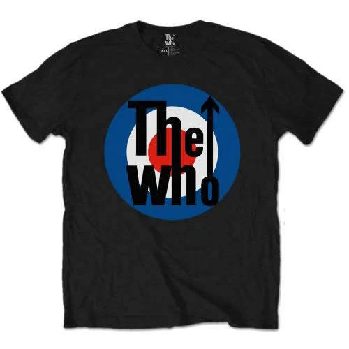 The Who | Official Band T-Shirt | Target Classic Zippered Front Buttoned Front Snap Front