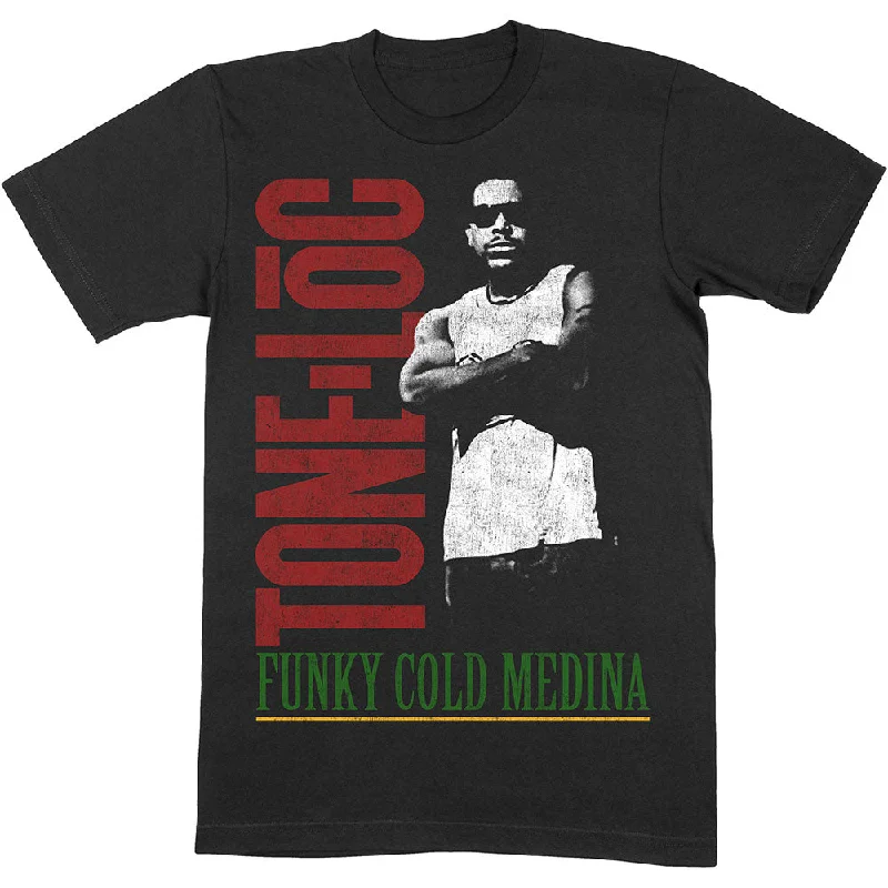 Tone Loc | Official Band T-Shirt | Funky Cold Medina Mesh Fabric Canvas Fabric Denim Fabric Tone Loc | Official Band T-Shirt | Funky Cold Medina Mesh Fabric Canvas Fabric Denim Fabric