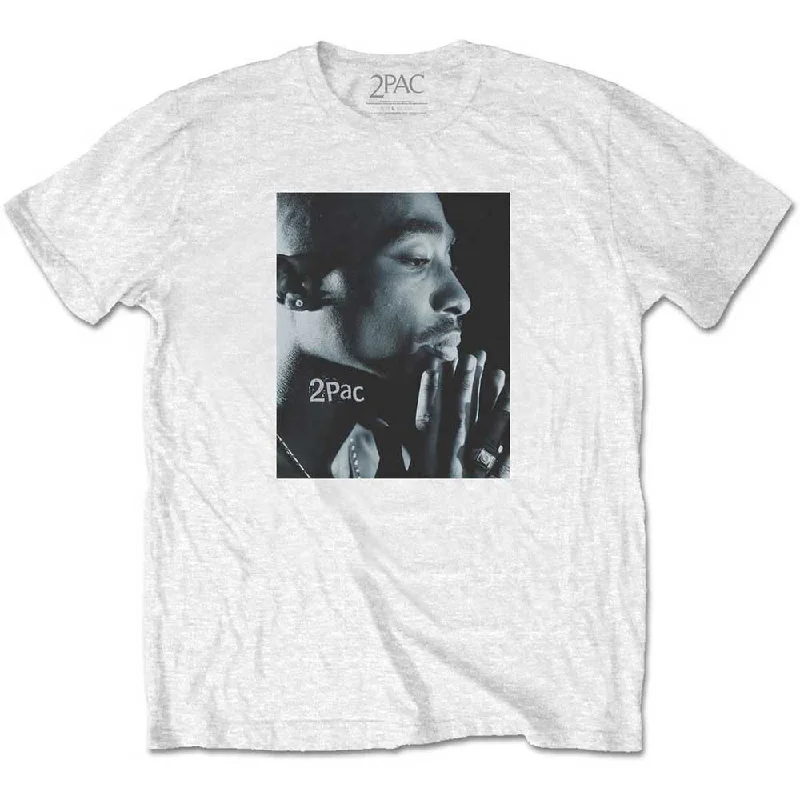 Tupac | Official Band T-Shirt | Changes Side Photo Satin Blend Silk Blend Wool Blend