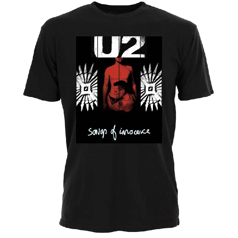 U2 | Official Band T-Shirt | Songs of Innocence Red Shade Satin Fabric Silk Fabric Chiffon Fabric U2 | Official Band T-Shirt | Songs of Innocence Red Shade Satin Fabric Silk Fabric Chiffon Fabric