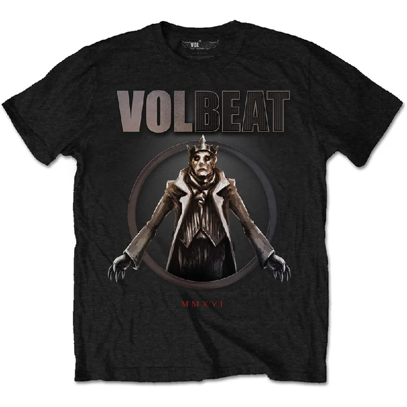 Volbeat | Official Band T-Shirt | King of the Beast Collared Crew Neck Turtle Neck