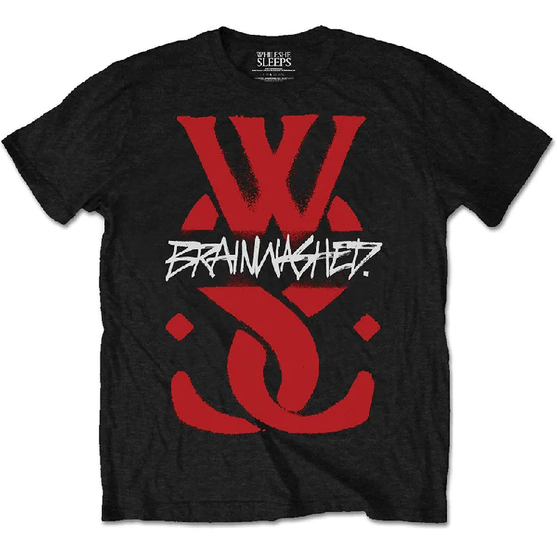 While She Sleeps | Official Band T-Shirt | Brainwashed Logo Elegant Classic Vintage