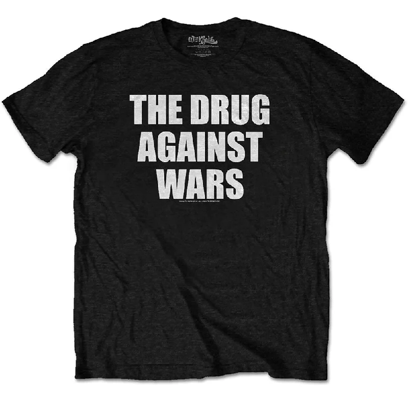 Wiz Khalifa | Official Band T-Shirt | Drug Against Wars Terry Blend Velvet Blend Canvas Blend Wiz Khalifa | Official Band T-Shirt | Drug Against Wars Terry Blend Velvet Blend Canvas Blend