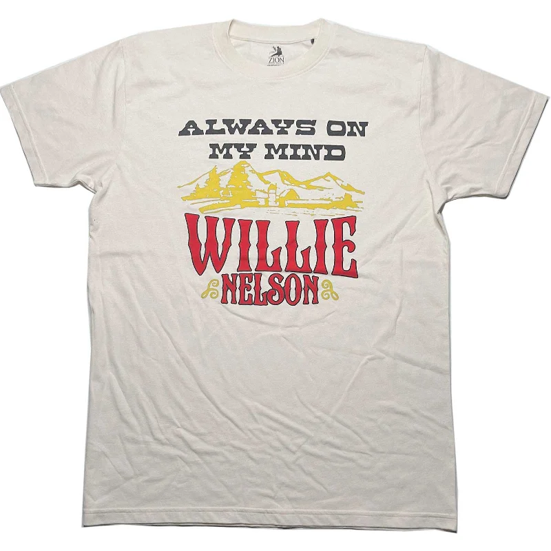 Willie Nelson | Official Band T-Shirt | Always On My Mind Elasticated Padded Insulated Willie Nelson | Official Band T-Shirt | Always On My Mind Elasticated Padded Insulated