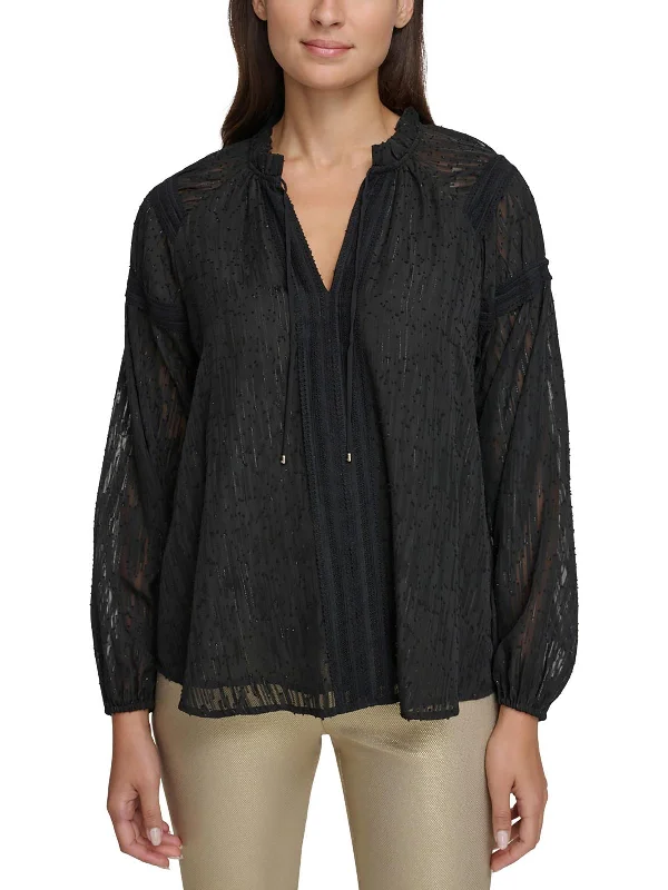 Womens Layered Blouse Everyday Stylish Blouse