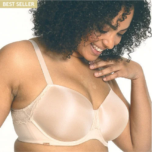 Kelly T-Shirt Bra Nude A-GG Cup Casual Formal Business