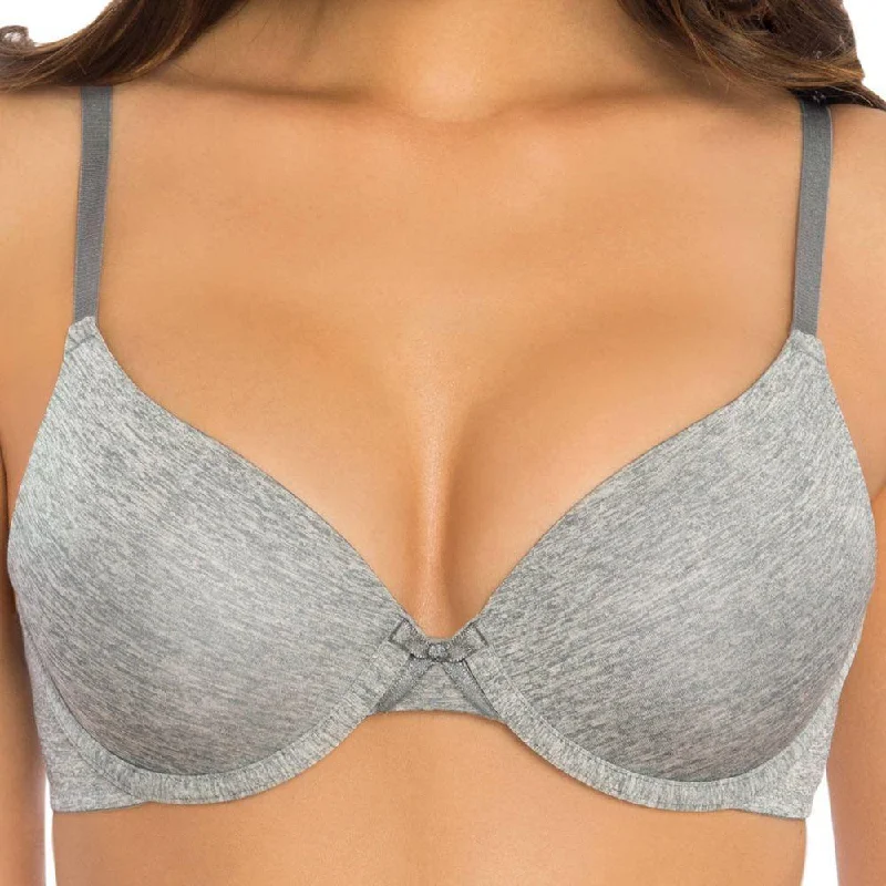 Secret Treasures - T-Shirt Bra - Soft Padded Underwired Pushup Bra  - Walmart Print Jacquard Patchwork