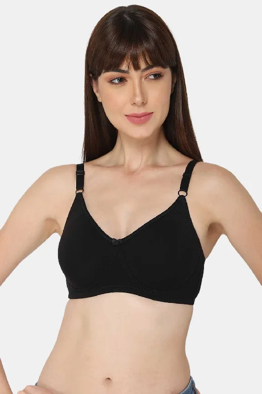 Intimacy Non-Padded T-shirt, Saree Bra -  ES02 - Prime Shade Chenille Blend Fleece Blend Nylon Blend