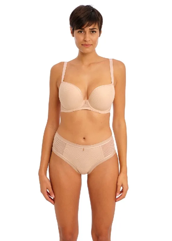 Tailored UW Moulded Plunge T-shirt Bra Natural Beige - AA401131 Faux Fur Fabric Real Fur Fabric Shearling Fabric