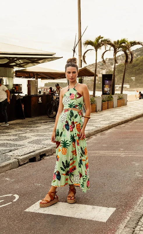 Amore Maxi Dress Elegant Maxi Dress with Lace