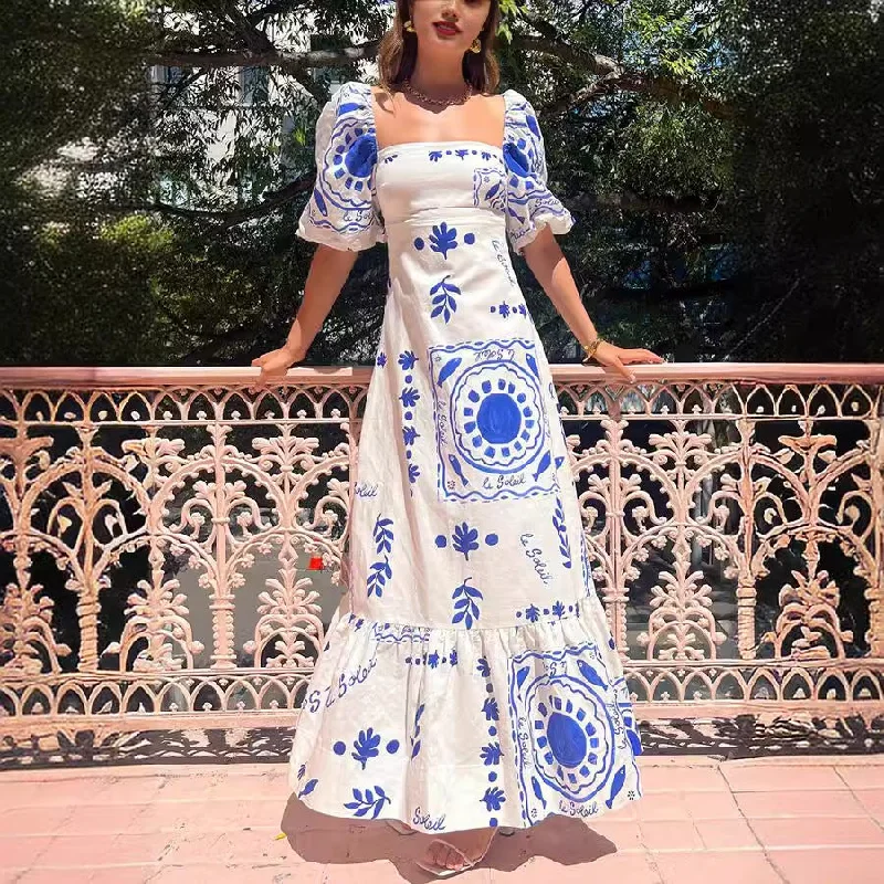 Bambi Maxi Dress Comfortable Fit-and-Flare Maxi Dress