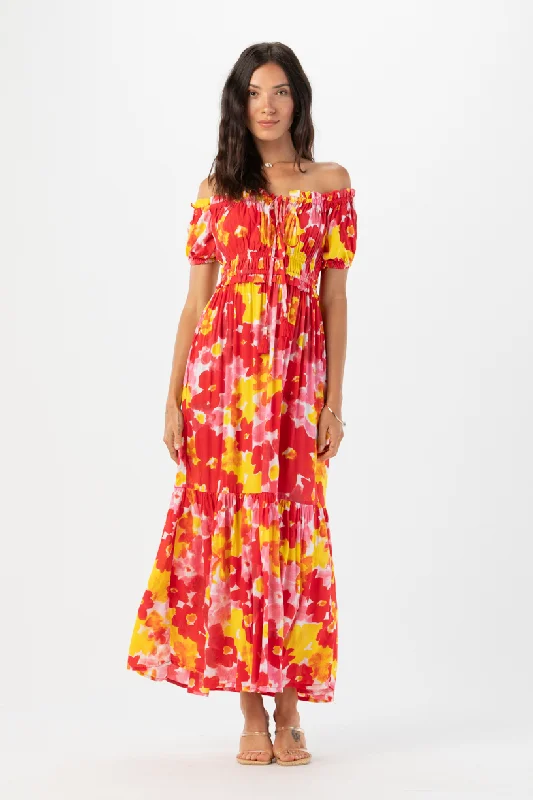 Blossom Maxi Dress Fashionable Halter Neck Maxi Dress
