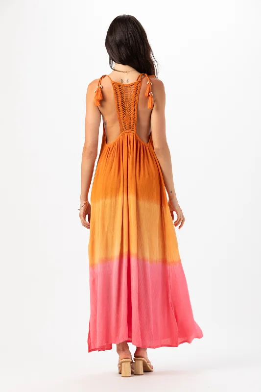 Canggu Maxi Dress Cozy Maxi Dress with Slit