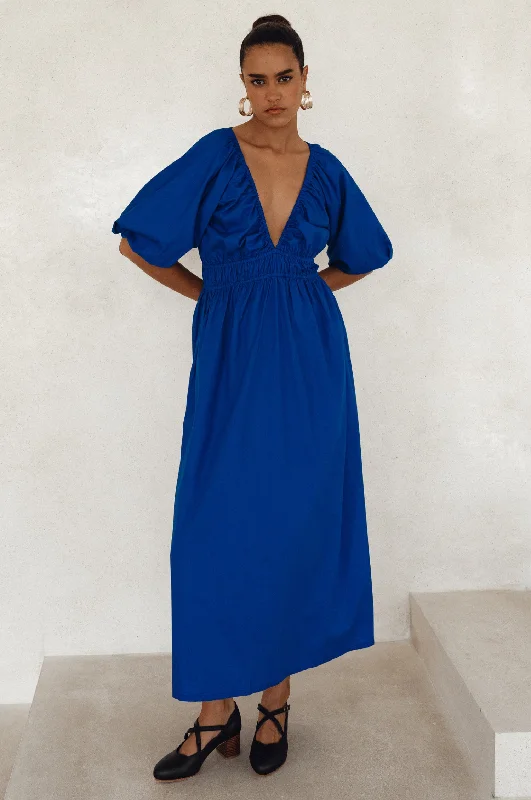 Kezas Cotton Maxi Dress (Sale) Chic Sleeveless Maxi Dress