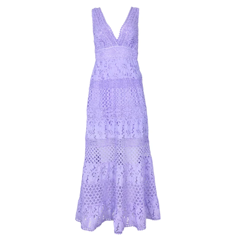 Morganite Maxi Dress Lilla Chic Sleeveless Maxi Dress
