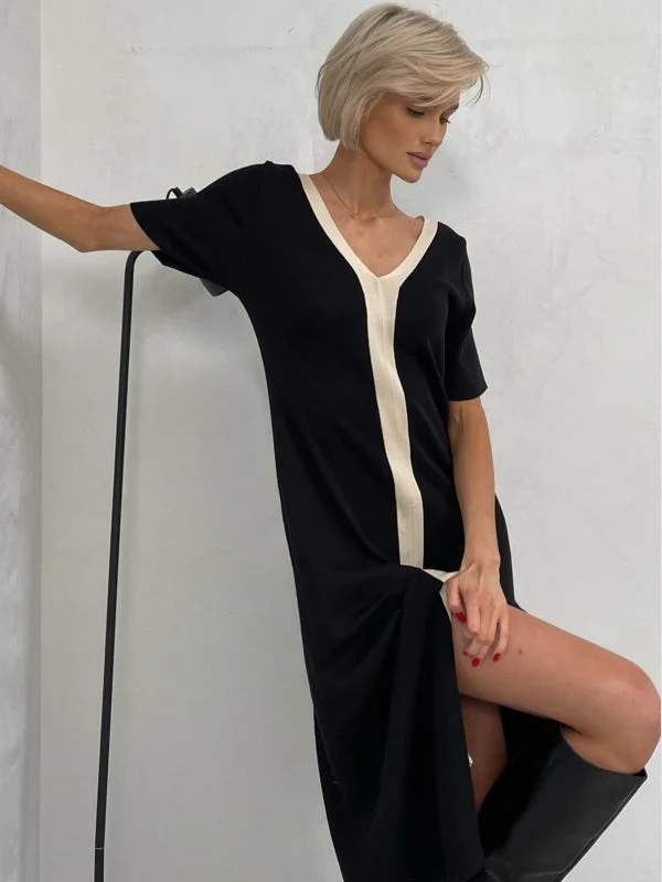 Elegant Vintage Short Sleeve Knitted Slim Maxi Dresses Elegant Silk Maxi Dress