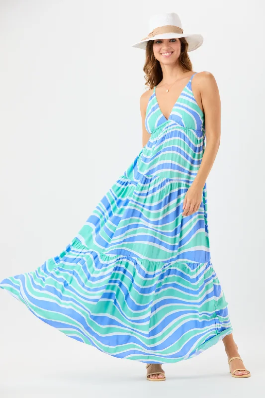 Waikiki Maxi Dress Stylish Longline Maxi Dress